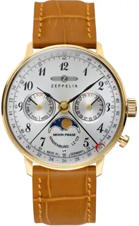 Zeppelin LZ129 Hindenburg 70391 Yellow gold and PVD Silver