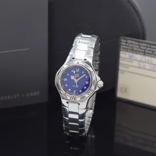 TAG Heuer Kirium WL1316 Stainless steel Blue