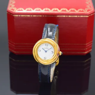 Cartier Trinity 2735 Gold-plated and Sterling Silver White