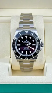 Rolex Submariner 124060 Stainless steel Black