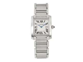 Cartier Tank Française W51011Q3 Stainless steel