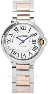 Cartier Ballon Bleu W6920047 Yellow gold and Stainless steel Silver