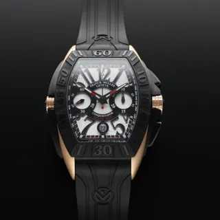 Franck Muller Conquistador 8900 CC GP Rose gold Silver