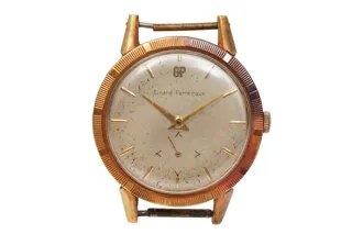 Girard-Perregaux 18k Gold Silver