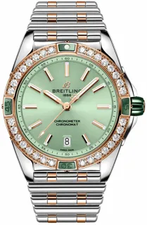 Breitling Chronomat U17356531L1U1 Stainless steel and Red gold Green