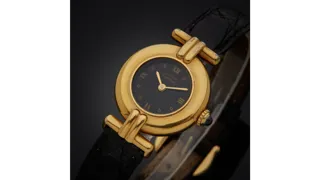 Cartier Colisee Vermeil Black