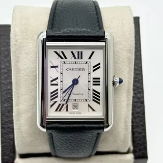 Cartier Tank Must WSTA0040 Stainless steel Silver