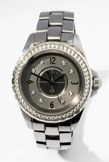 Chanel J12 Ceramic and Titanium Gray