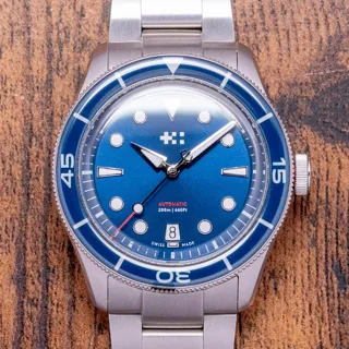 Christopher Ward C65 Aquitaine C65-41ADA2-S0BB0 Stainless steel Blue