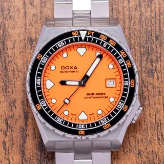 Doxa Sub 861.10.351.10 Stainless steel Orange