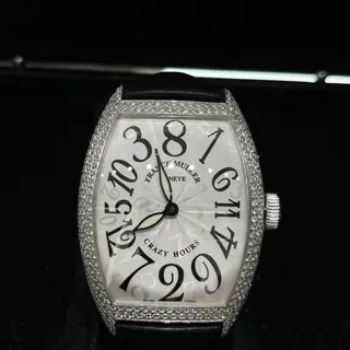 Franck Muller Crazy Hours 8880 CH D 39mm White gold Silver