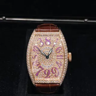 Franck Muller Crazy Hours 5850 CH D CD 32mm Rose gold Golden