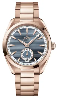 Omega Aqua Terra 220.50.41.21.03.001 Sedna gold Blue