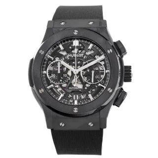 Hublot Classic Fusion 525.cm.0170.rx Ceramic and Titanium Skeletonized