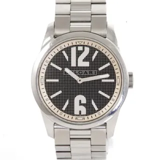 Bulgari Solotempo ST37S Stainless steel Silver