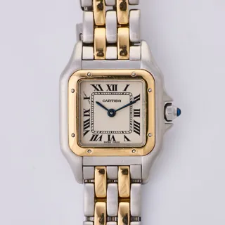 Cartier Panthère 1120 Yellow gold and Stainless steel White