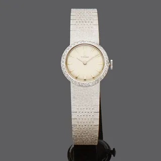 Tissot 18k white gold Silver