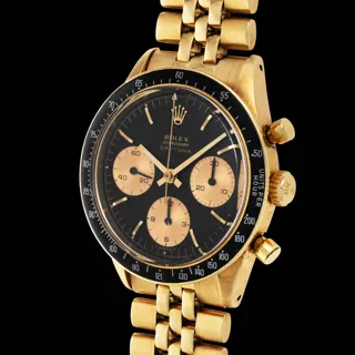 Rolex Daytona 6241 14k yellow gold Black