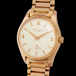 Patek Philippe Calatrava 2526 Rose gold White