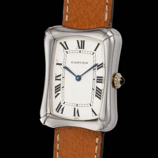 Cartier Bamboo Coussin White gold White