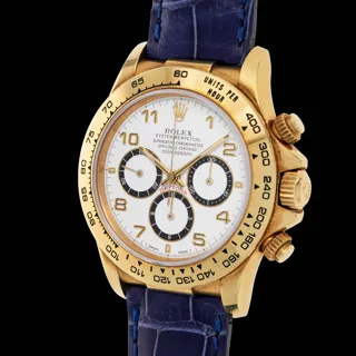 Rolex Daytona 16518 Yellow gold White