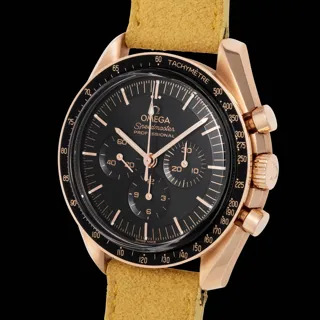 Omega Speedmaster Moonwatch 310.63.42.50.01.001 Sedna gold Black