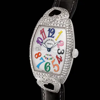 Franck Muller Coeur Color Dreams 7502 QZ D 29mm White gold