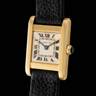 Cartier Tank Normale Yellow gold White