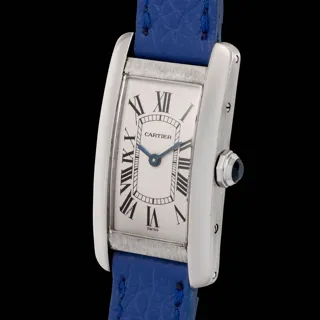 Cartier Tank Américaine 1713 White gold Silver