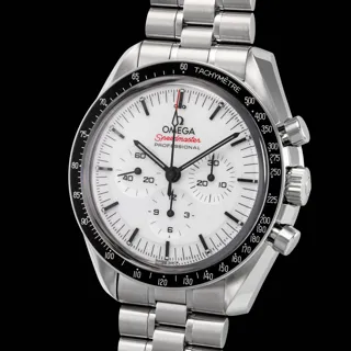 Omega Speedmaster Moonwatch 310.30.42.50.04.001 Stainless steel White