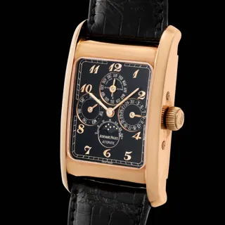 Audemars Piguet Edward Piguet 25853OR Pink gold Black