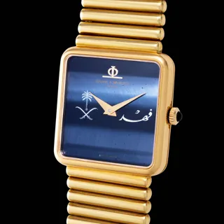 Baume & Mercier 37099-9 Yellow gold Blue