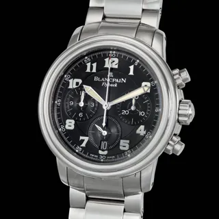 Blancpain Léman Fly-Back 2185F-1130 Stainless steel Black