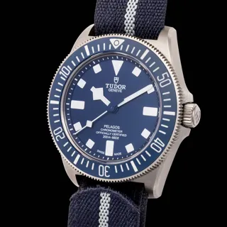 Tudor Pelagos FXD 25707B/21 Titanium Navy blue