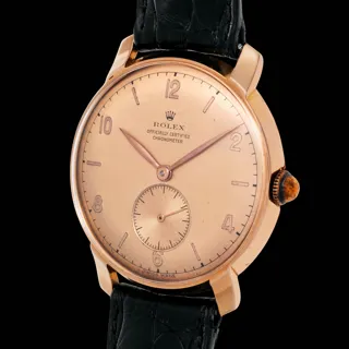 Rolex Chronometer 3672 Pink gold Pink