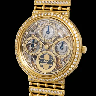 Audemars Piguet Quantieme Perpetuel 5582BA Yellow gold Skeletonized