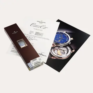 Patek Philippe Celestial 5102 Platinum and 18k rose gold Blue