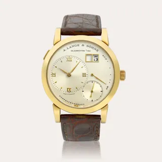 A. Lange & Söhne Lange 1 101.021 Yellow gold Silver