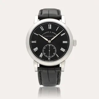 A. Lange & Söhne Richard Lange 260.028 18k white gold Black