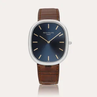 Patek Philippe Golden Ellipse 5738 Platinum Blue