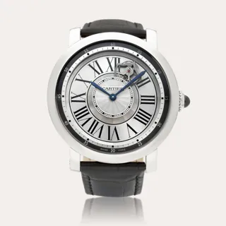 Cartier Rotonde de Cartier 3307 18k white gold Silver