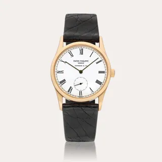 Patek Philippe Calatrava 3796 18k rose gold White