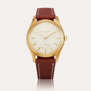 Patek Philippe Calatrava 2526 18k yellow gold White