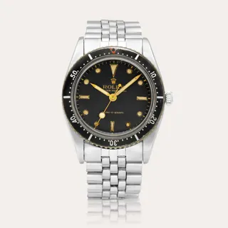 Rolex Turn-O-Graph 6202 Stainless steel Black