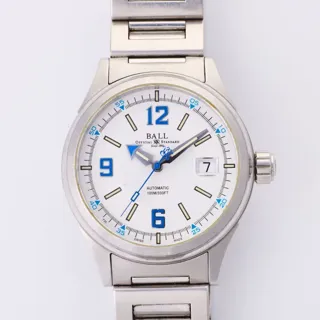 Ball Fireman Racer NM2088C.7114152 Stainless steel White