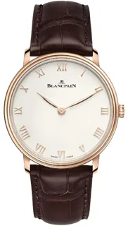 Blancpain Villeret Ultraplate 6605-3642-55A Rose gold White