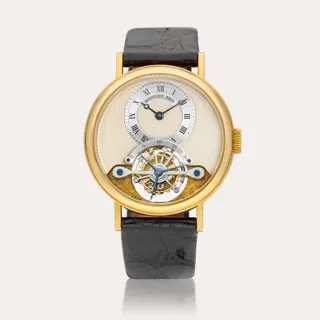 Breguet Tourbillon 3350 BA 18k yellow gold Silver