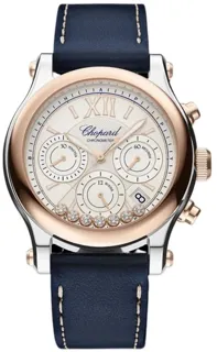 Chopard Happy Sport 278615-6001 Rose gold Silver