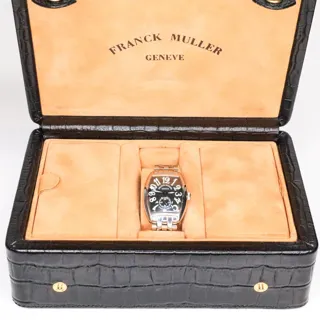 Franck Muller Casablanca 7500 S6 Stainless steel Black