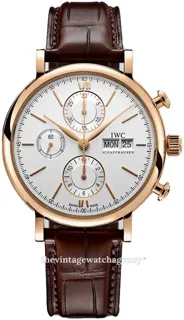 IWC Portofino IW391025 Yellow gold Silver